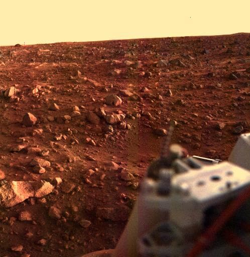 Viking 1 sunset