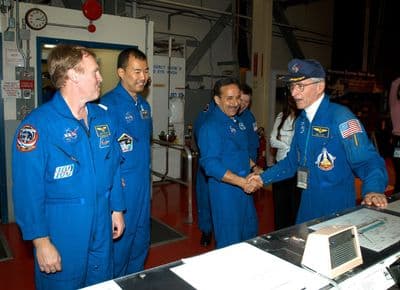 John Young a Robert Crippen, posádka mise STS-1.