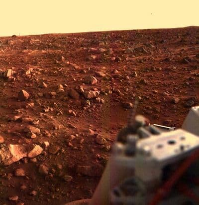 Viking 1 sunset